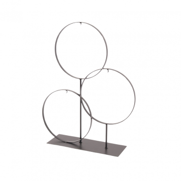 Standaard 3-ring zwart 35 x 47 cm