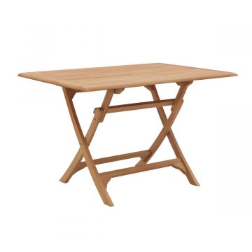 Timber York klaptafel rechthoekig 120 x 80 x 74 cm