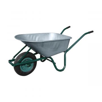 Kruiwagen metaal gegalvaniseerd 100L 