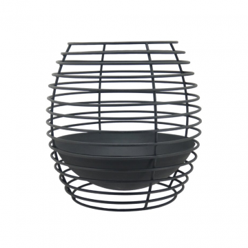Vuurkorf Spiral Zwart