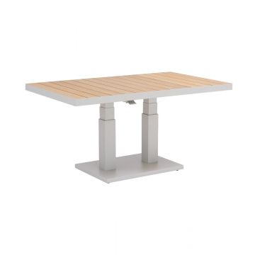Royal Seasons Bahia tafel in hoogte verstelbaar 140 cm