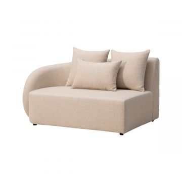 Royal Seasons Siësta 2-zitsbank arm links beige