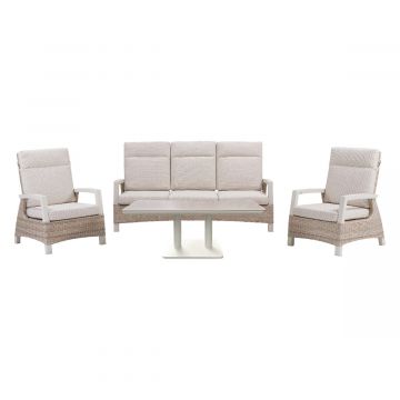 Royal Seasons Athene loungeset met 3-zitsbank