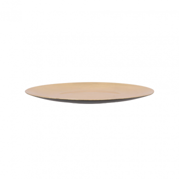 Melamine Schaal Goud Rond