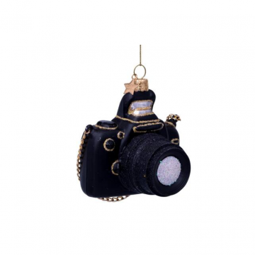 Vondels Kersthanger zwarte foto camera