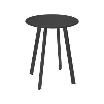 Pro Garden Bijzettafel antraciet mat 40 x 49 cm