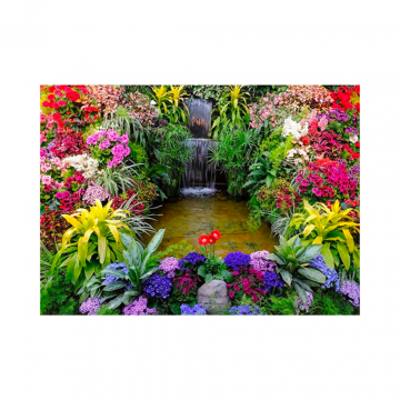 Tuinposter XL Watertrappetje 