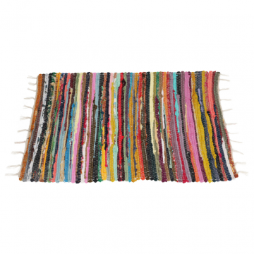Vloerkleed multicolor 60 x 90 cm