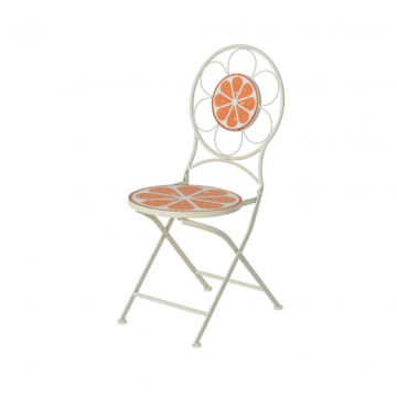 Outdoor Living Bistrostoel sinaasappel