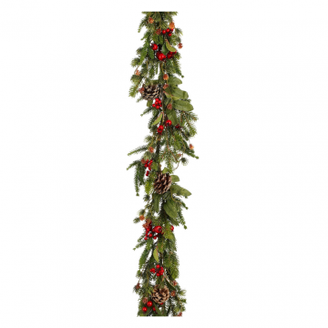 House of Seasons Austin slinger groen 180 cm