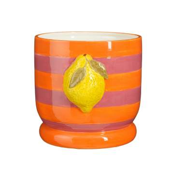 Mica Decorations Pot Dion oranje 20 cm