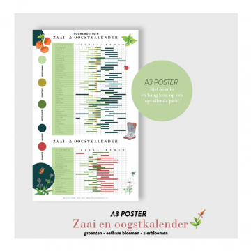 Floors Moestuin zaaikalender