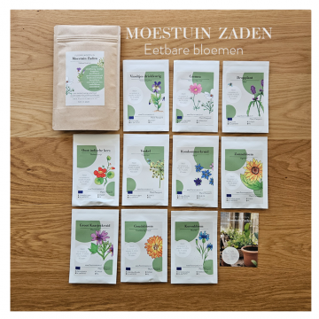 Floors Moestuin zaden eetbare bloemen zadenpakket