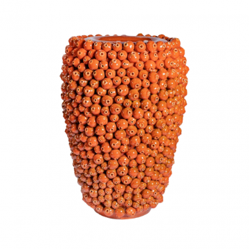 Des Pots Vaas groot granaatappel oranje 78 x 56