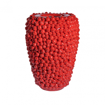Des Pots Vaas groot granaatappel rood 78 x 56