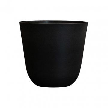 Pot Palermo zwart 13 x 12 cm