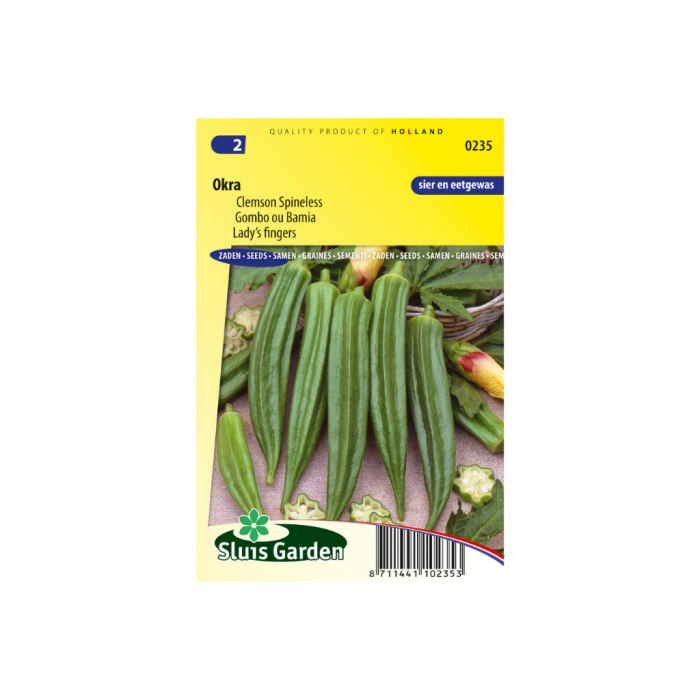 Okra Clemson Spineless main product photo