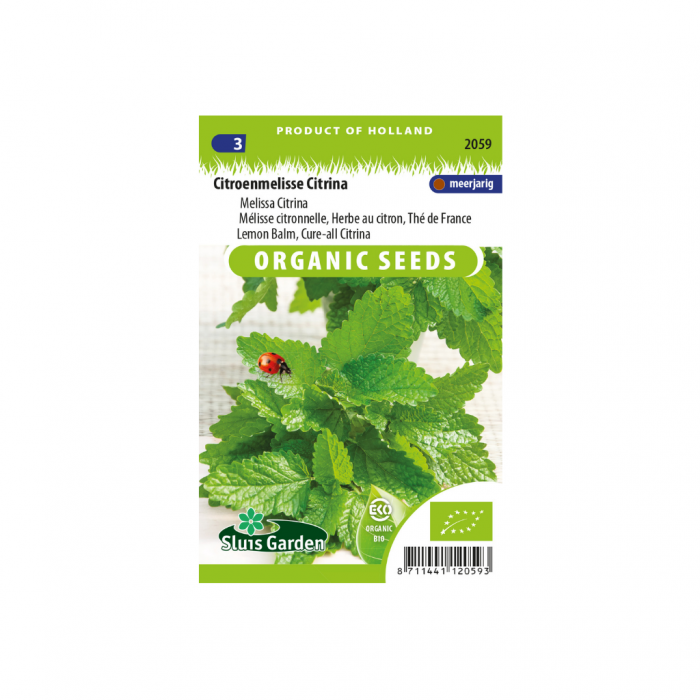 Citroenmelisse Citrina Melisse officinalis BIO main product photo