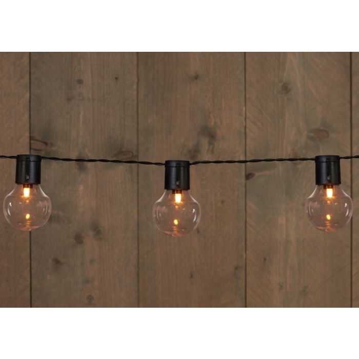 Anna's Collection feestverlichting spiraal 20 lampjes warm wit 10 m