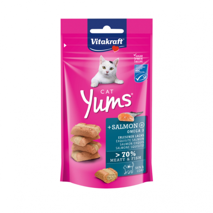 Vitakraft Cat Yums zalm 40 gram main product photo