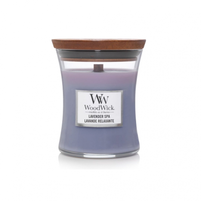 WoodWick Lavender Spa Mini Candle main product photo
