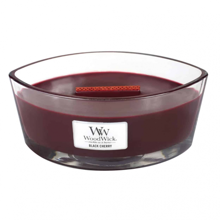 WoodWick Black Cherry Ellipse Candle