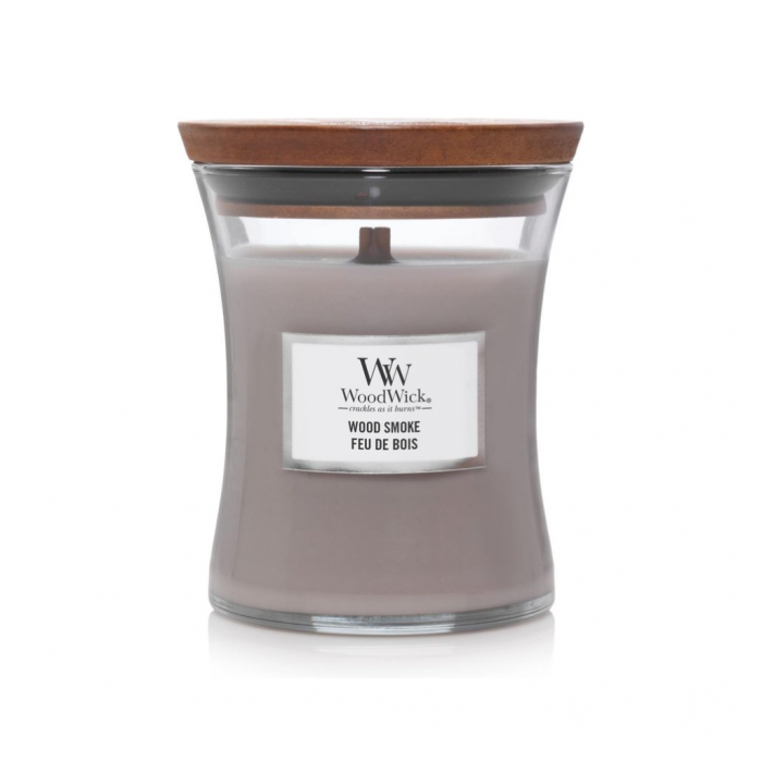 WoodWick Wood Smoke Medium Candle main product photo