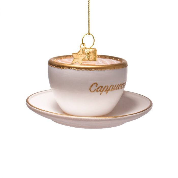 Vondels Kersthanger havercappu - cappuccino met havermelk