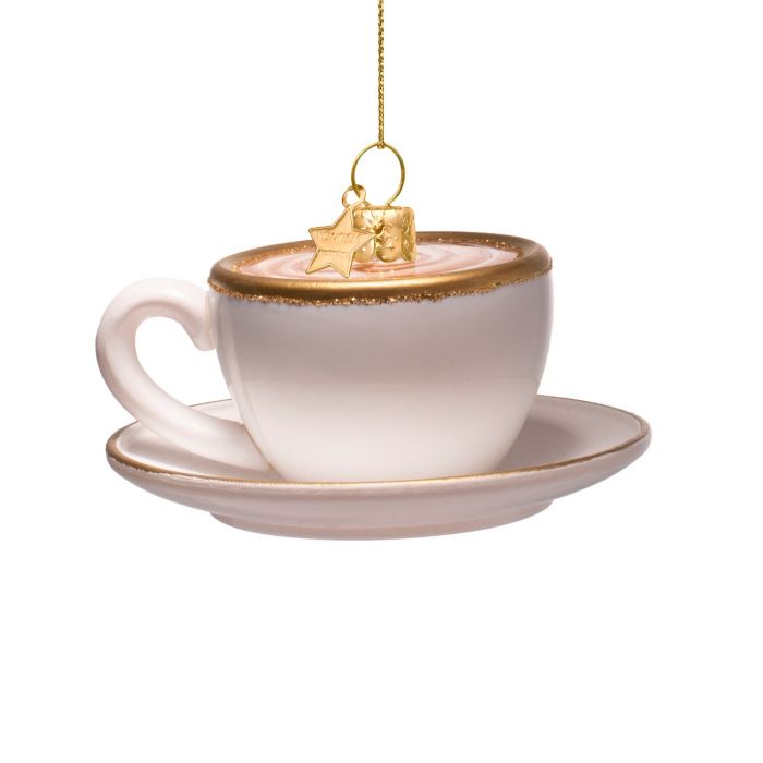 Vondels Kersthanger havercappu - cappuccino met havermelk