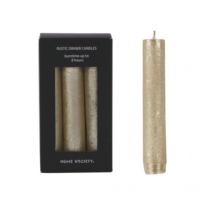 Home Society Dinerkaars S Goud 14 cm 6 stuks main product photo
