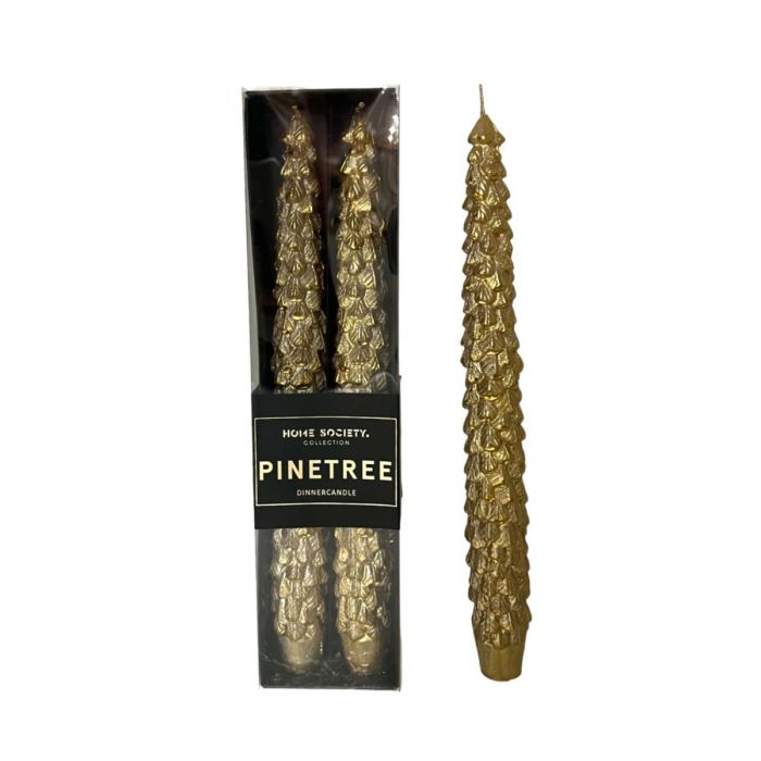 Home Society Dinerkaars Pinetree Goud 25 cm main product photo