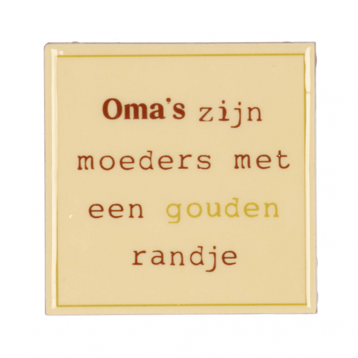 Tegel Oma's Beige 10 x 10 cm main product photo