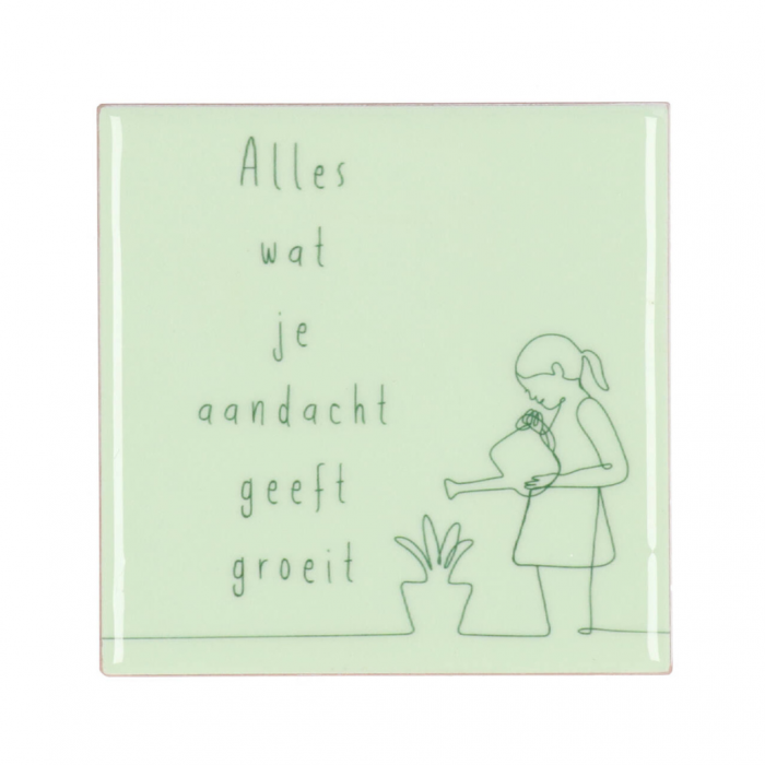 Tegel Groeit Groen 10 x 10 cm main product photo