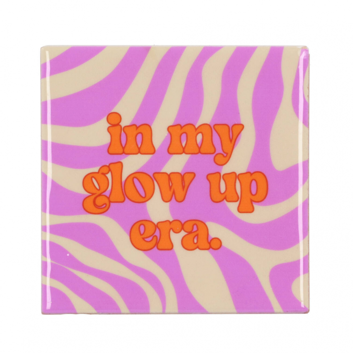 Tegel In My Glow Up Era Paars 10 x 10 cm main product photo