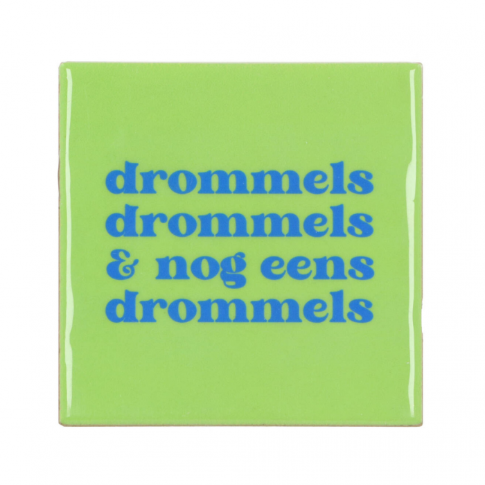 Tegel Drommels Groen 10 x 10 cm main product photo