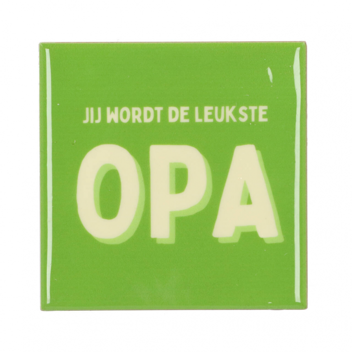 Tegel Leukste Opa Groen 10 x 10 cm main product photo