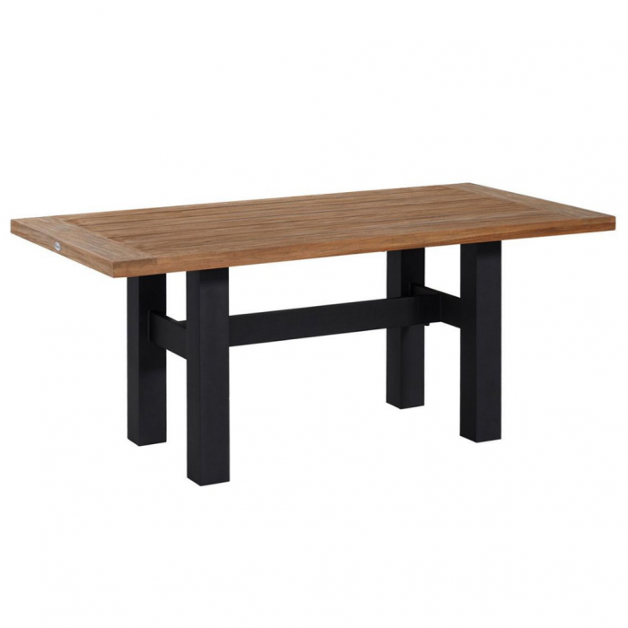 Hartman Tuintafel Yasmani vitage brown - black 180 x 95 cm main product photo