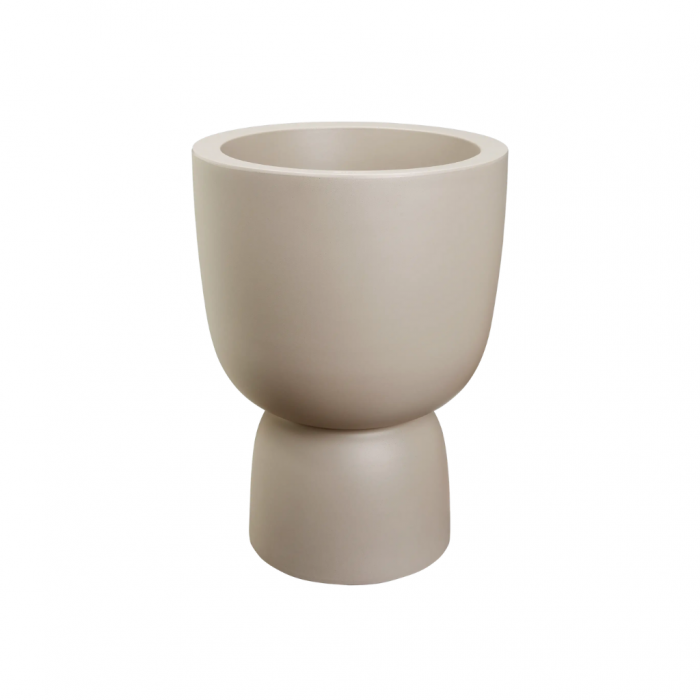 Elho Amber Coupe Round 41 Balanced beige - ø 41 x H 58 cm - 100% gerecycled main product photo
