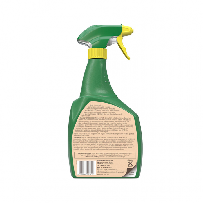 Pokon Bio Tegen Hardnekkige Insecten Polysect Spray 800ml