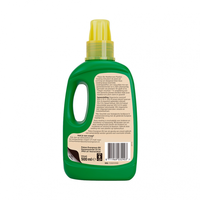 Pokon Bio Mediterrane Planten Voeding 500ml