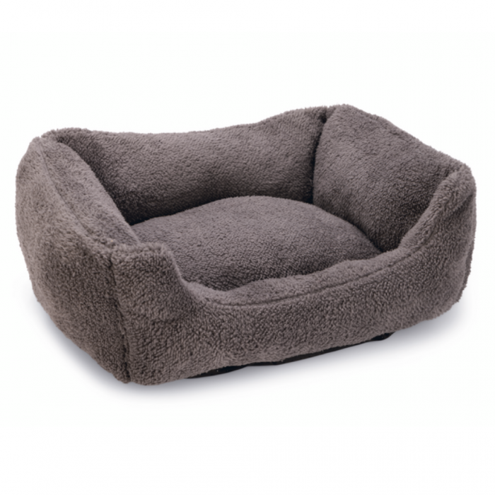 Beeztees pluche ligbed Kadi grijs 47 x 37 x 18 cm main product photo