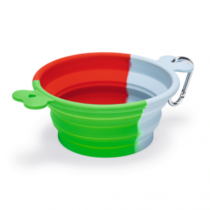 Beeztees Reisbak Rua hond silicone groen 750 ml main product photo