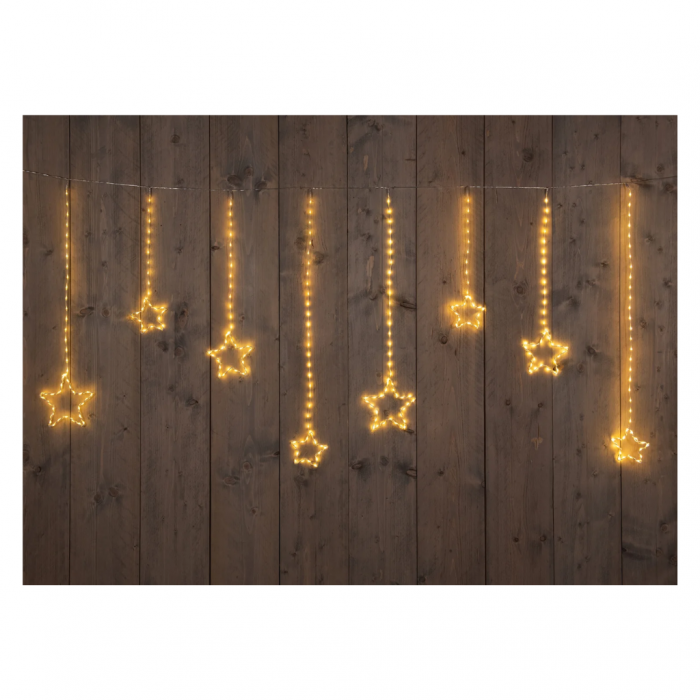 Kerstverlichting Lichtgordijn 4m 738 LED lampjes