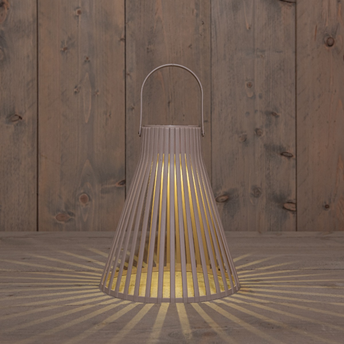 Anna's Collection Hanglamp Solar LED zand 20 x 24cm main product photo