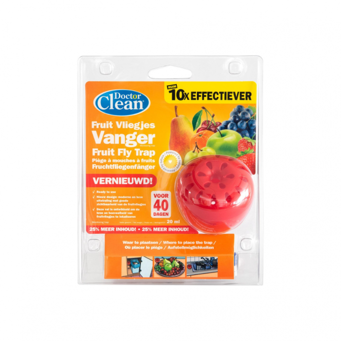 Dr. Clean Fruit Vliegjes Vanger 1 stuk main product photo