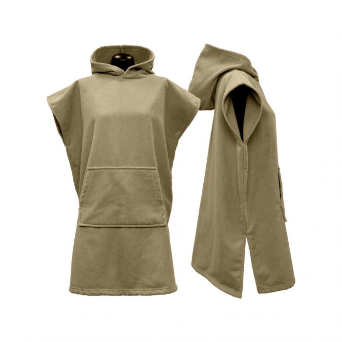 Unique Living Beach poncho taupe 80 x 100 cm main product photo