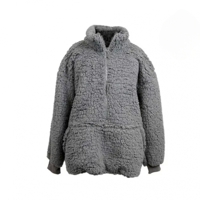 Unique Living Hoodie Willow donkergrijs 60 x 67 cm main product photo