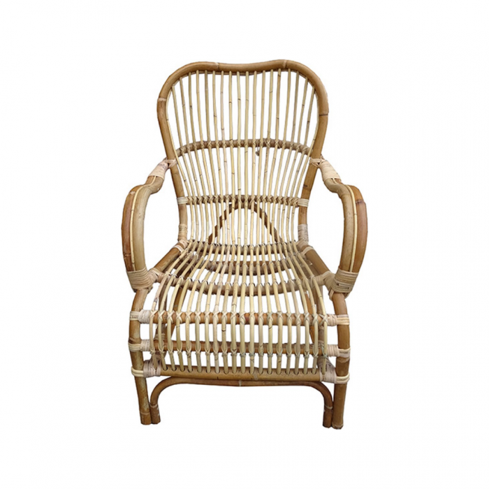 Van der Leeden Loungestoel Rotan Bandung Naturel