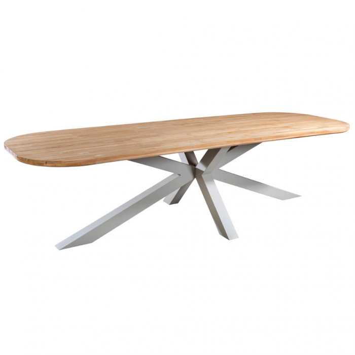 Yoi Noas dining table ovaal teak 220 x 100 cm main product photo