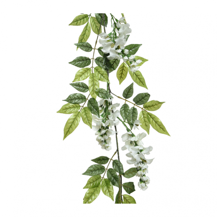 Wit bloem tak slinger 156 cm main product photo